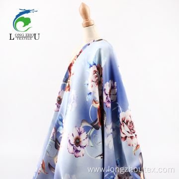 Chiffon Satin Digital Print Fabric